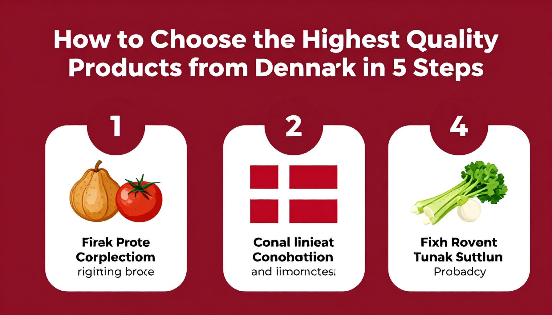 5 Adımda Danimarka'dan En İyi Kaliteli Ürünleri Nasıl Seçersiniz?*