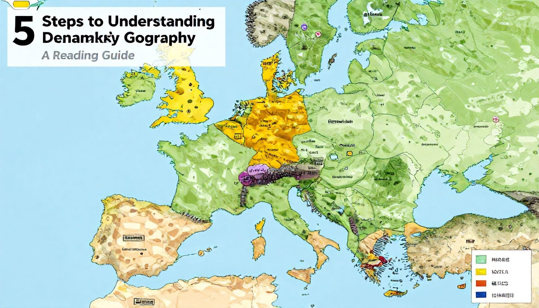 5 Adımda Danimarka'nın Coğrafyasını Anlamak: Harita Okuma Rehberi*