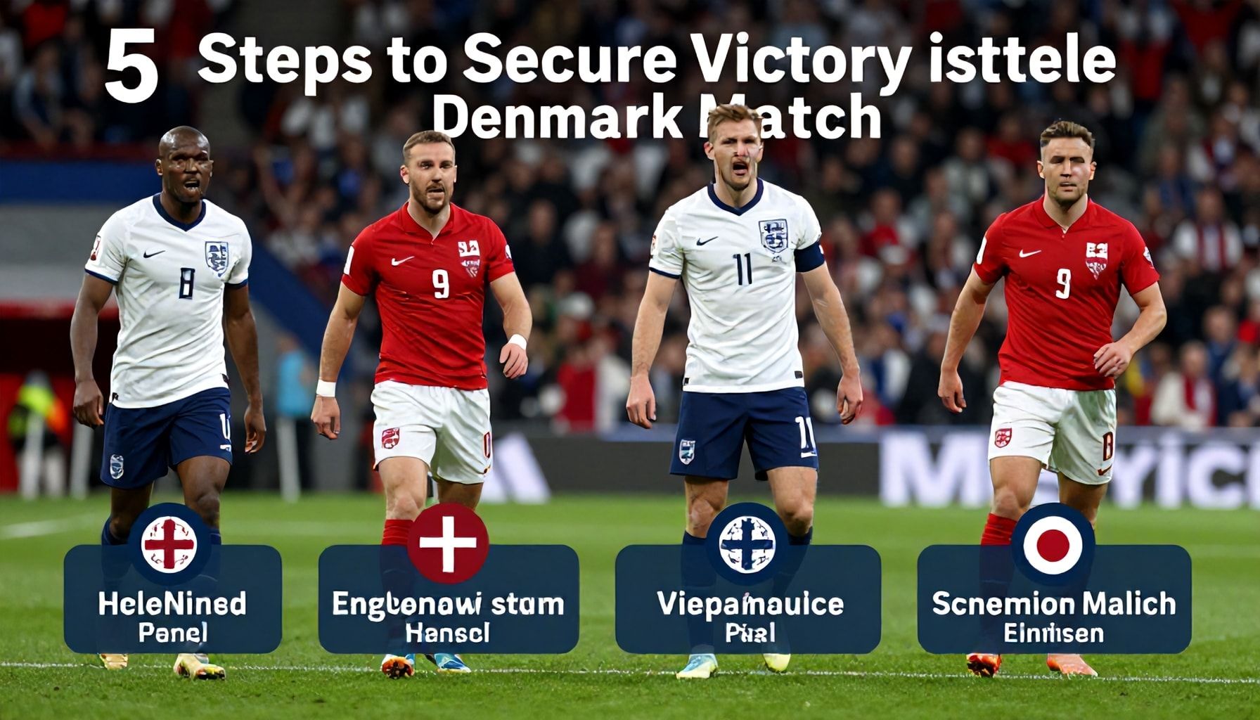 5 Adımda İngiltere-Danimarka Maçında Galibiyeti Nasıl Sağlayabilirsiniz*
