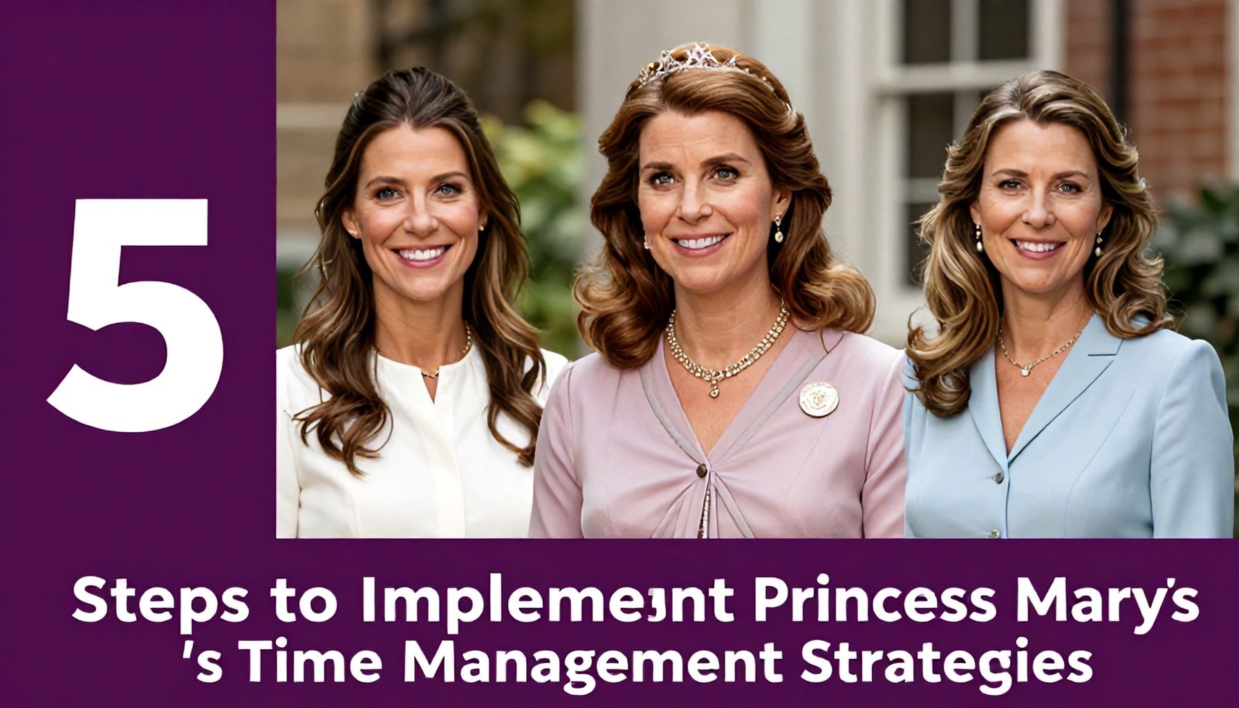 5 Adımda Prens Mary'nin Zaman Yönetimi Stratejilerini Uygulayın*