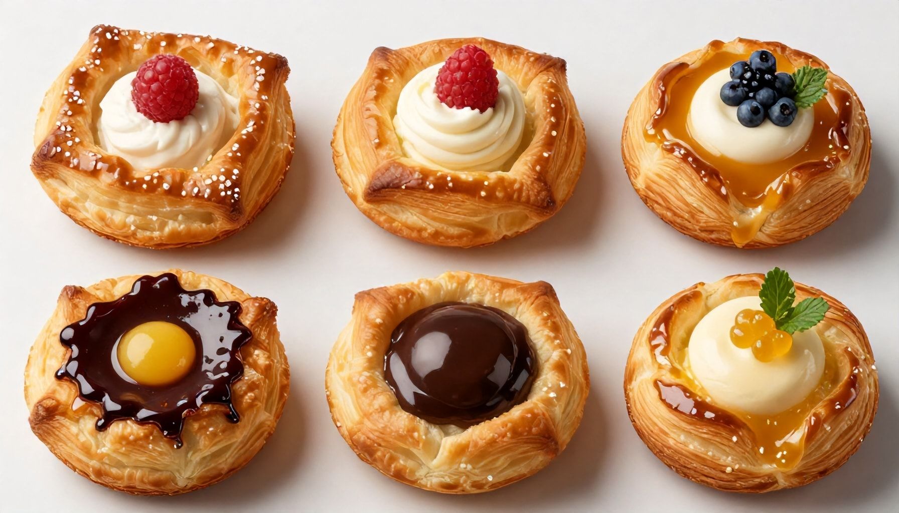 5 Farklı Danimarka Çöreği Variasyonu: Lezzet ve Beslenme İçin*