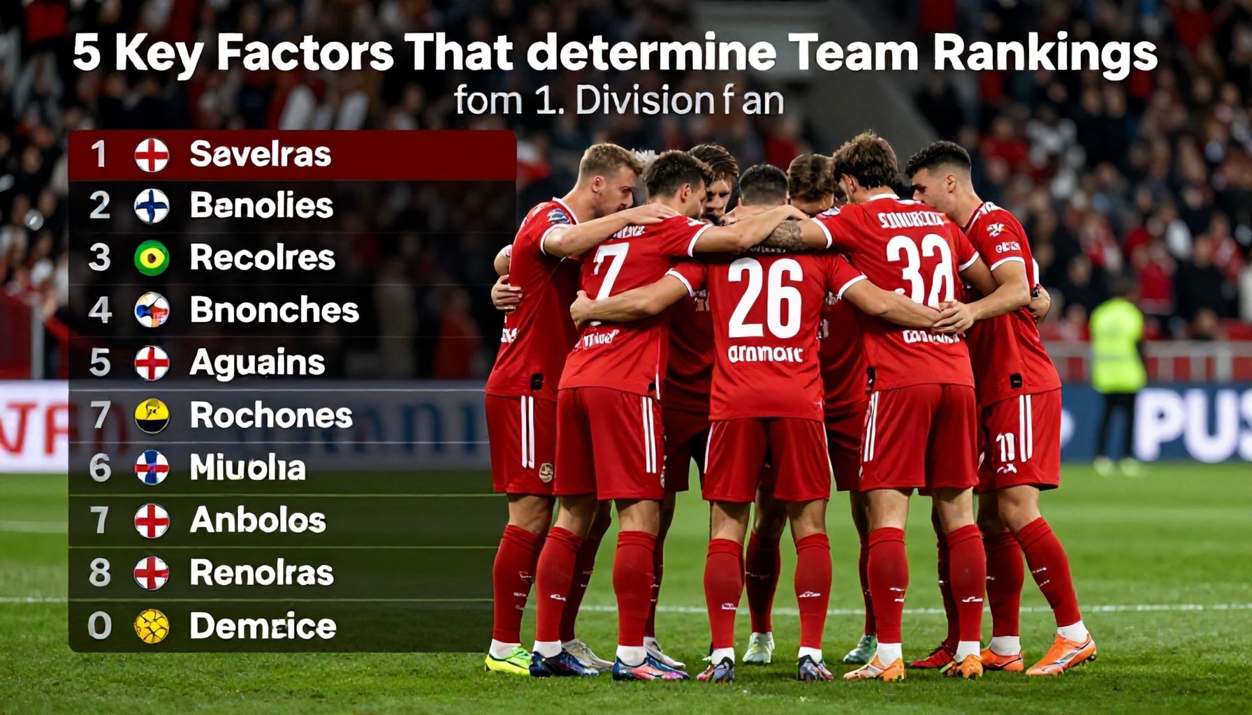 5 Key Factors That Determine Team Rankings in Danimarka 1. Lig*