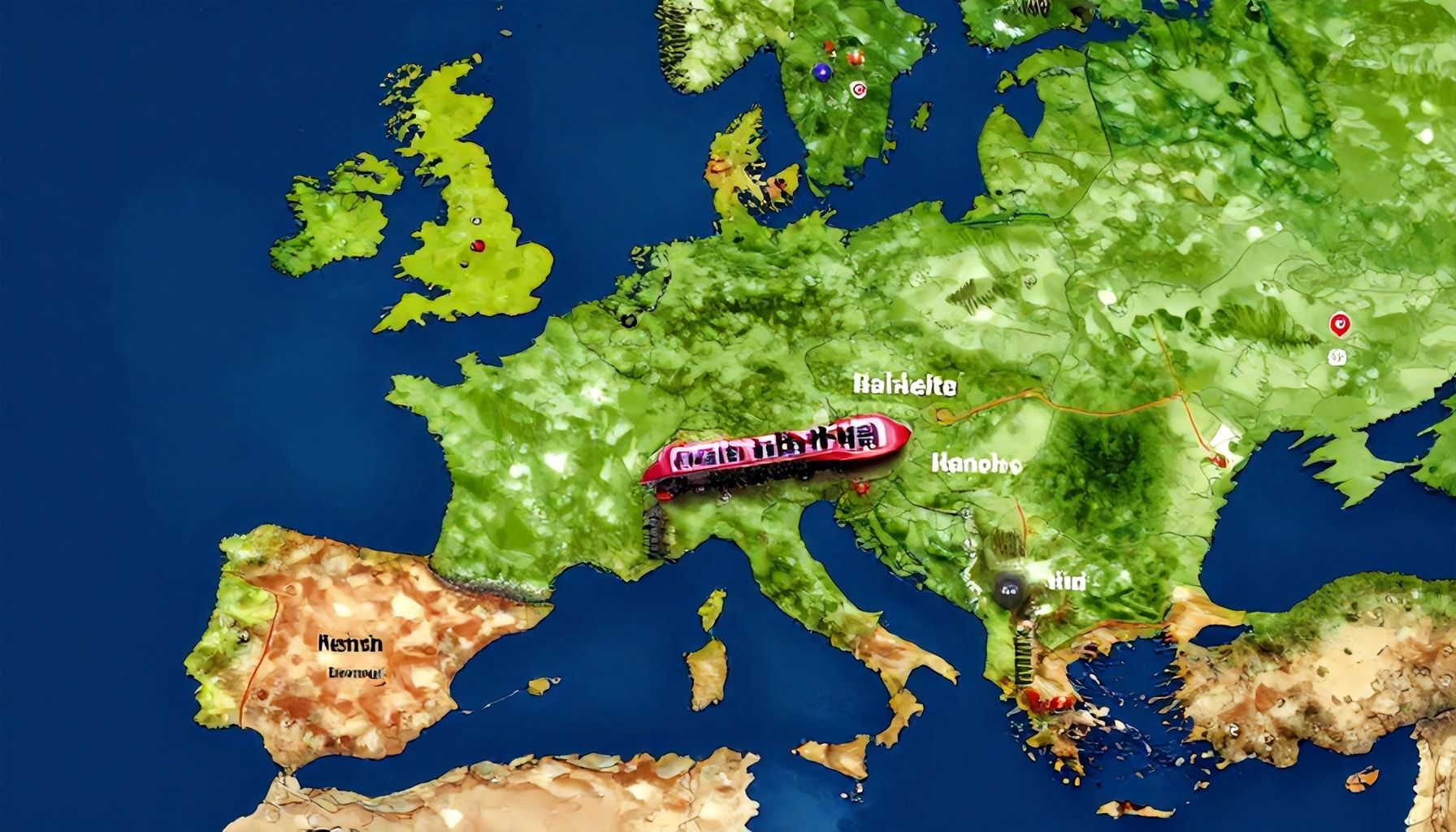 5 Yolla Danimarka-Almanya Mesafesini Hızlıca Öğrenin*