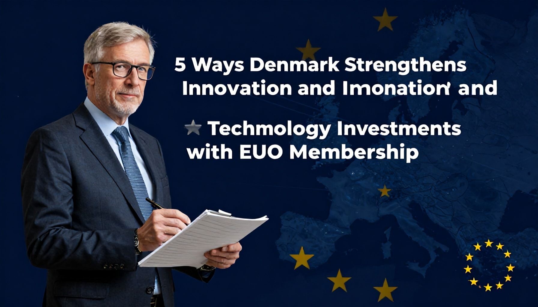 5 Yolla Danimarka, Avrupa Birliği Üyeliği ile İnovasyon ve Teknoloji Yatırımlarını Artırır*