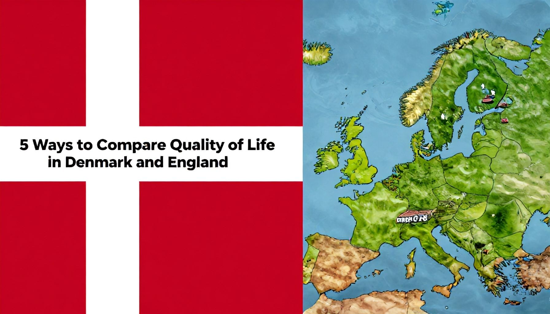 5 Yöntemle Danimarka ve İngiltere’de Yaşam Kalitesini Karşılaştırın*