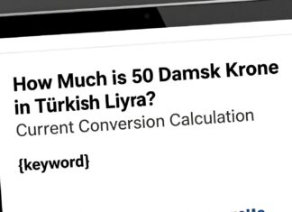 50 Danimarka Kronu Kaç TL? Güncel Dönüşüm Hesaplama