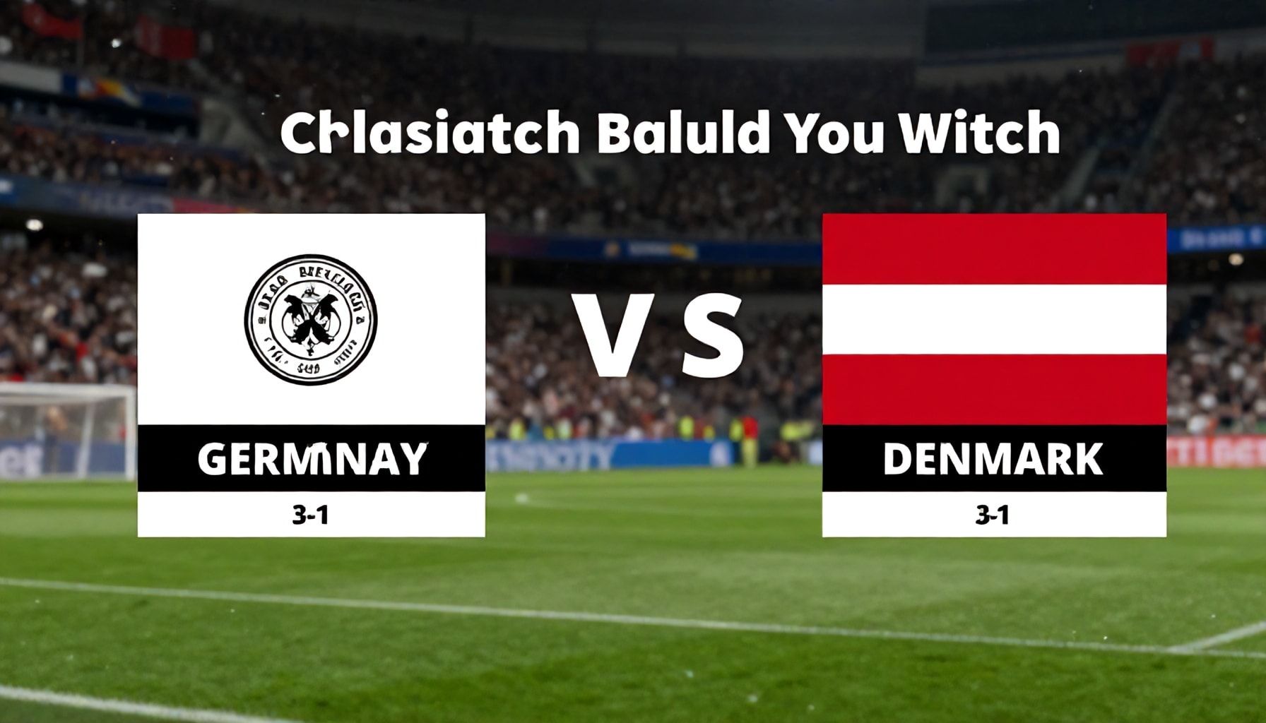 Almanya-Danimarka Maçını Hangi Kanalda İzlemeniz Gerekiyor? 5 En İyi Seçenek"*