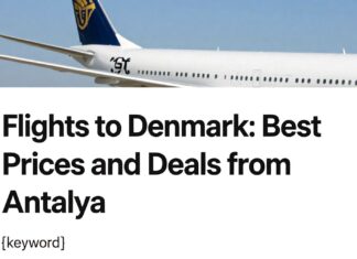 Danimarka’ya Uçuşlar: Antalya’dan En İyi Fiyatlar ve Teklifler