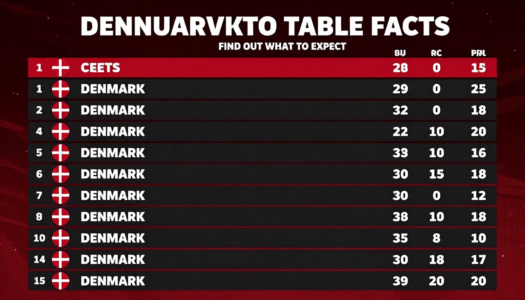 Danimarka 2. Lig Puan Durumu Gerçekleri: Ne Beklediğinizi Öğrenin*