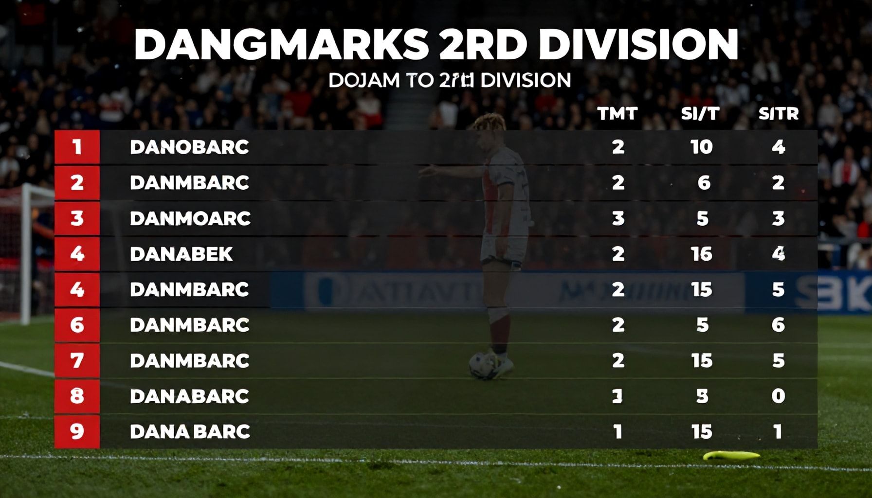 Danimarka 2. Lig'de Puan Durumu Nasıl Değişti? Son Güncellemeleri Keşfedin*