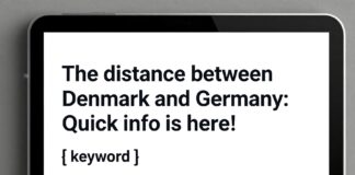 Danimarka ve Almanya arasındaki mesafe: Hızlı bilgi için buradayız!