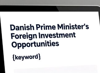 Danimarka Başbakanı’nın Yurt Dışı Yatırım Fırsatları