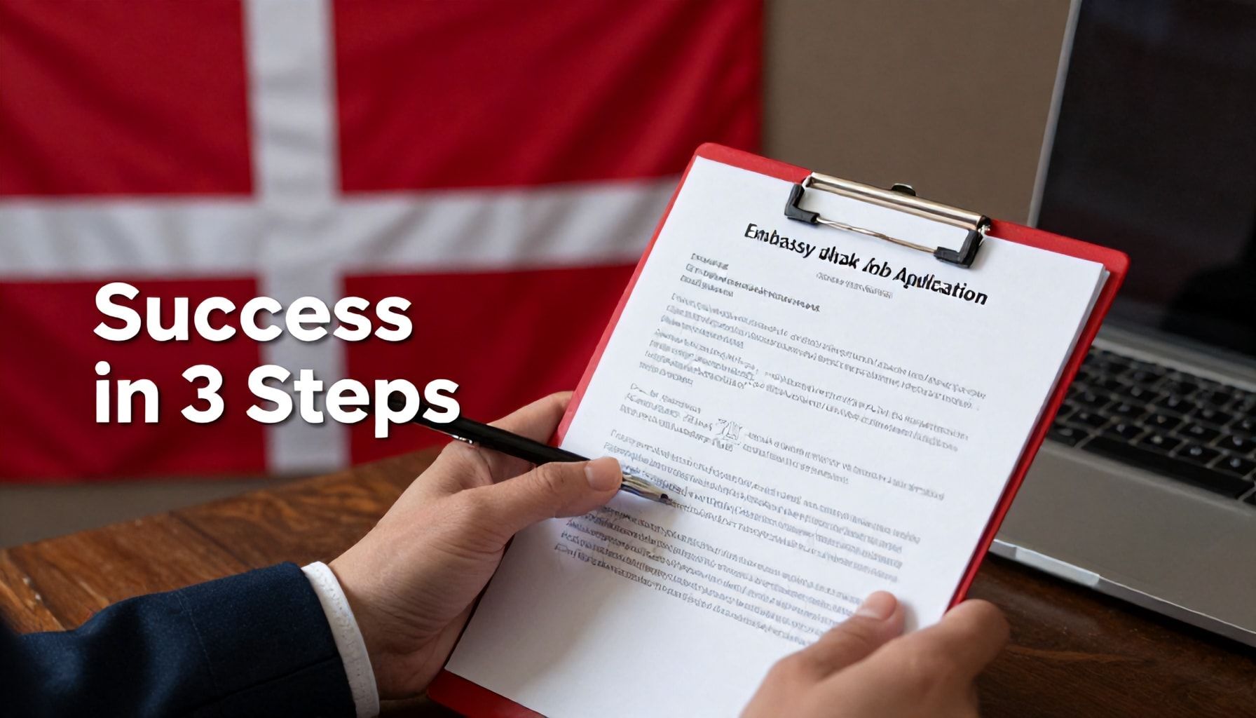 Danimarka Büyükelçiliği'nden İş Başvurusu: 3 Adımda Başarı*