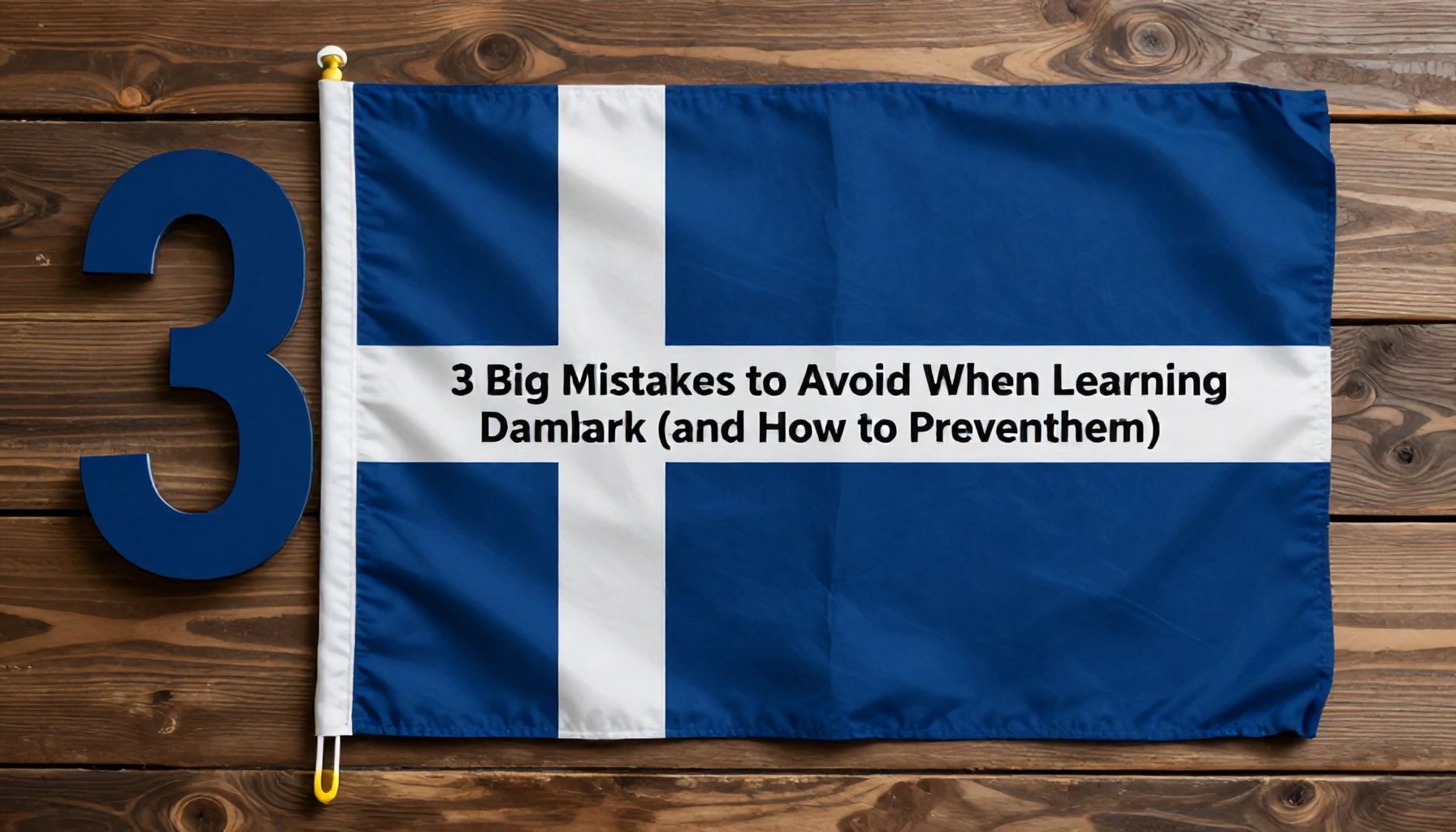 Danimarka Dili Öğrenirken Yapılan 3 Büyük Hata ve Nasıl Onları Önleyebilirsiniz?*