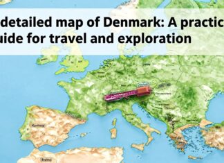 Danimarka’nın detaylı haritası: Seyahat ve keşif için pratik rehber