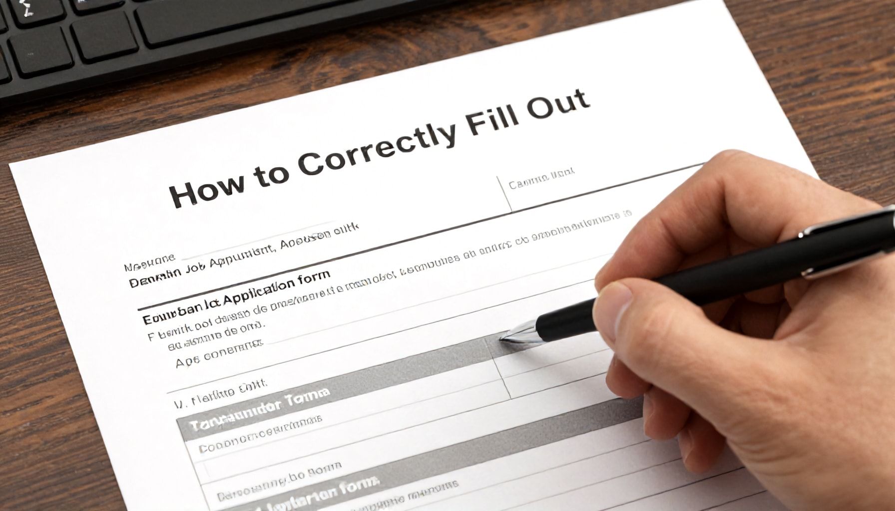 Danimarka İş Başvuru Formunu Doğru Doldurmak: Adım Adım Rehber*