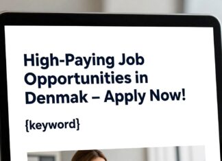 Danimarka’da Yüksek Maaşlı İş Fırsatları – Uygulayın!