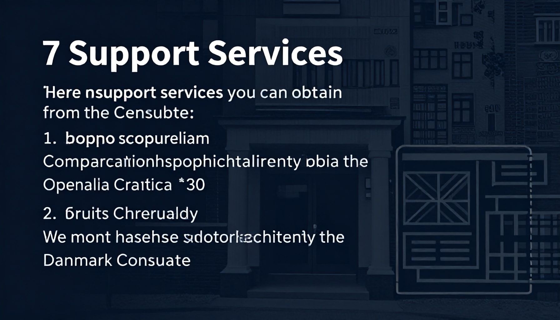 Danimarka Konsolosluğu'ndan Alabileceğiniz 7 Destek Hizmeti*