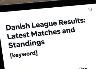 Danimarka Ligi Sonuçları: Güncel Maçlar ve Puan Durumu