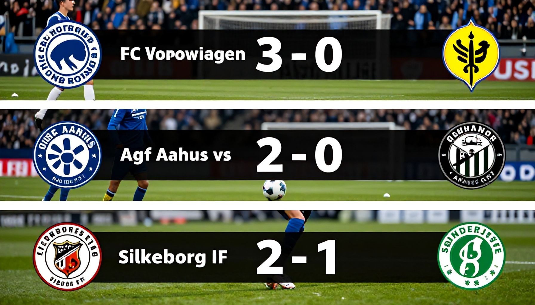 Danimarka Ligi’nde 5 Hayranın Bilmesi Gereken Önemli Maç Sonuçları*