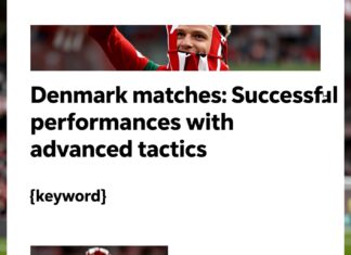 Danimarka maçları: İleri taktiklerle başarılı performanslar