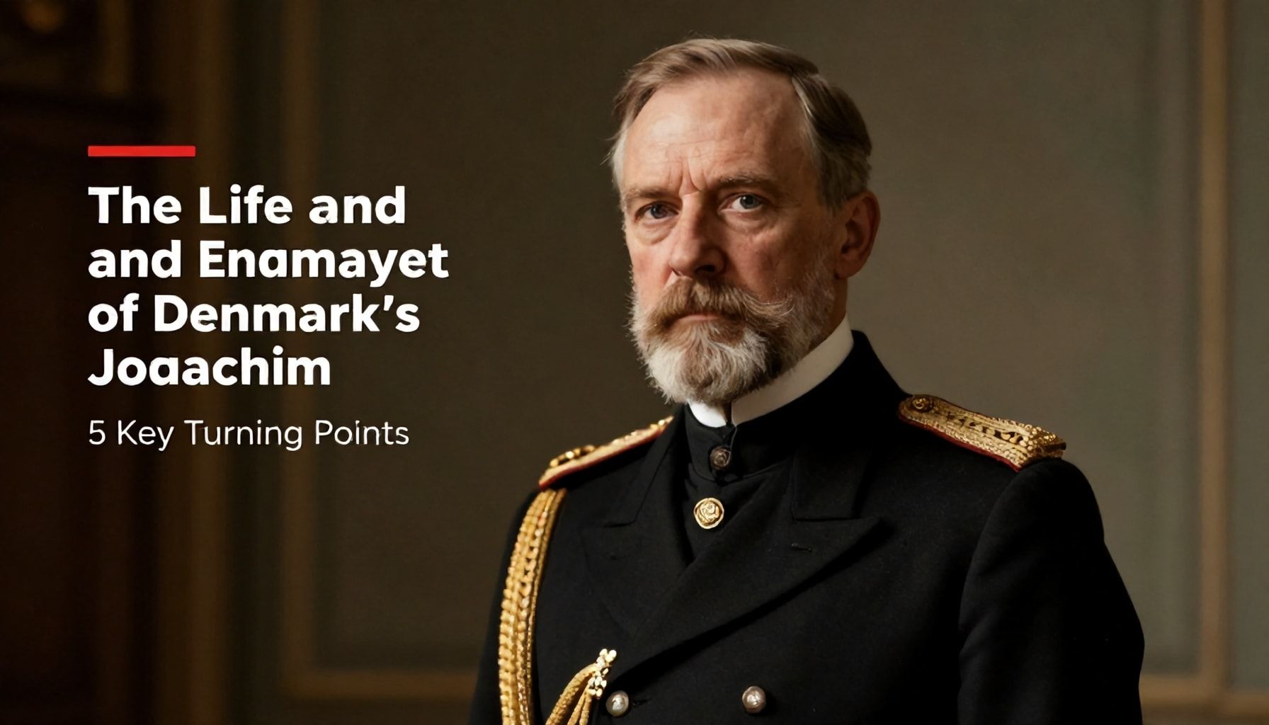 Danimarka Prensi Joachim'in Hayatı ve Etkileri: 5 Önemli Dönüm Noktası*