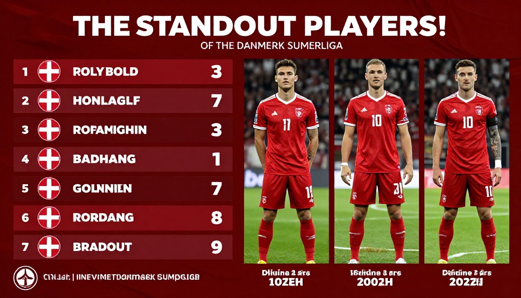 Danimarka Süper Ligi'nin Yıldız Oyuncuları: Kimin Performansı En Çok Etkiledi?*