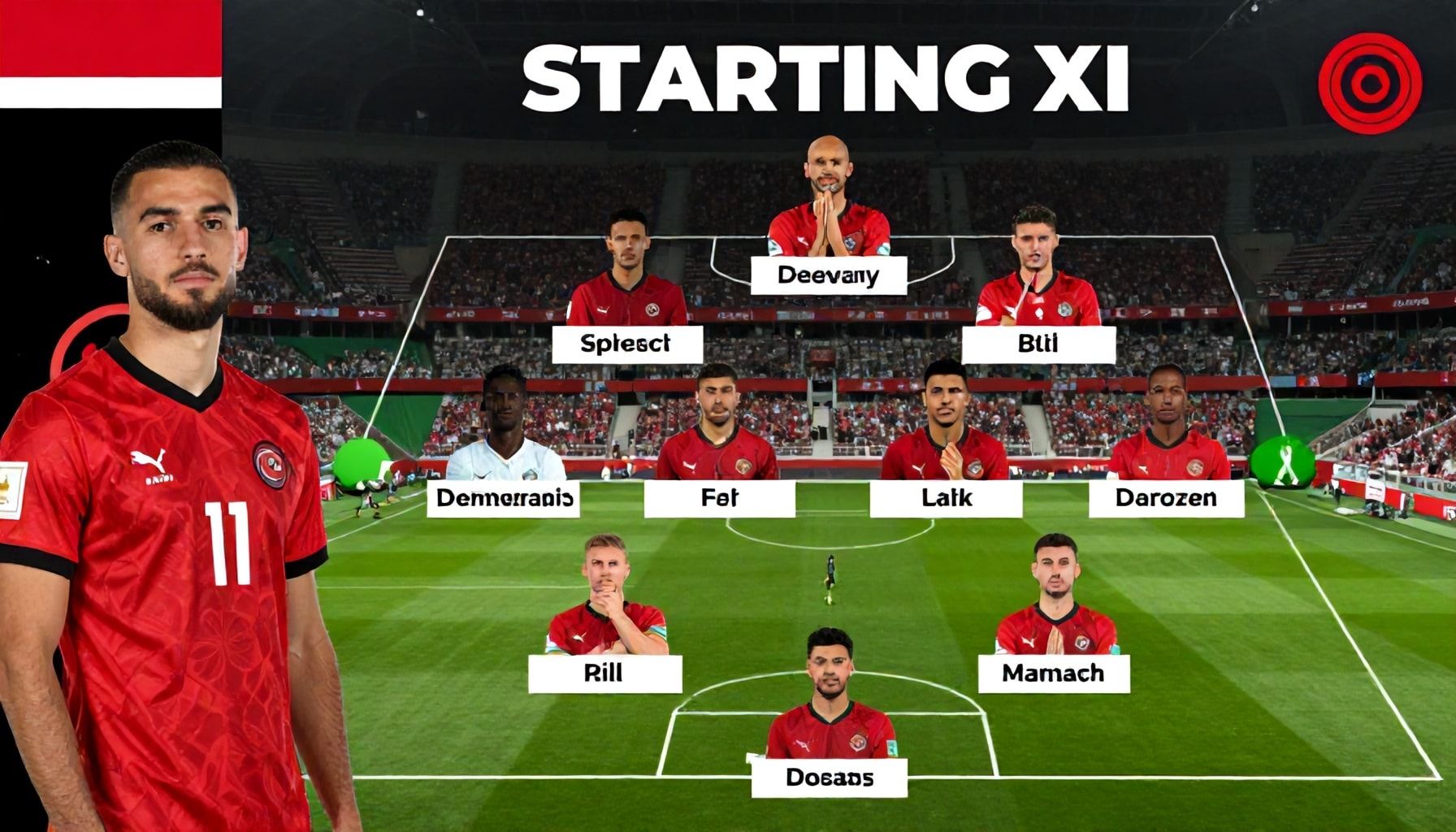 Danimarka-Tunus Maçı: Maç Öncesi En Güçlü 11 ve Form Analizi*