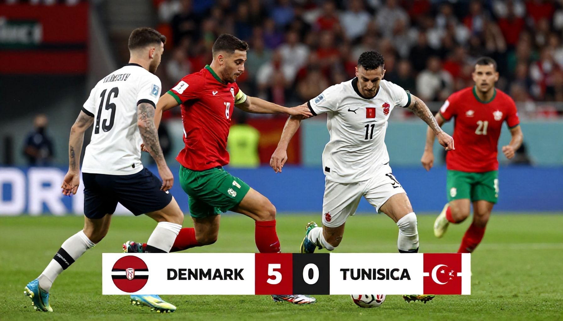 Danimarka-Tunus Maçı: Maçın Anahtar Anları ve Karşılaşmanın Sonuçları*