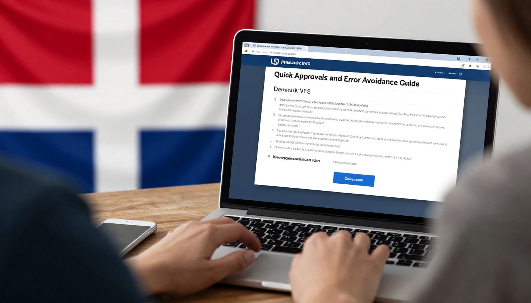 Danimarka VFS Uygulaması: Hızlı Onaylar ve Hatalardan Kaçınma Rehberi*