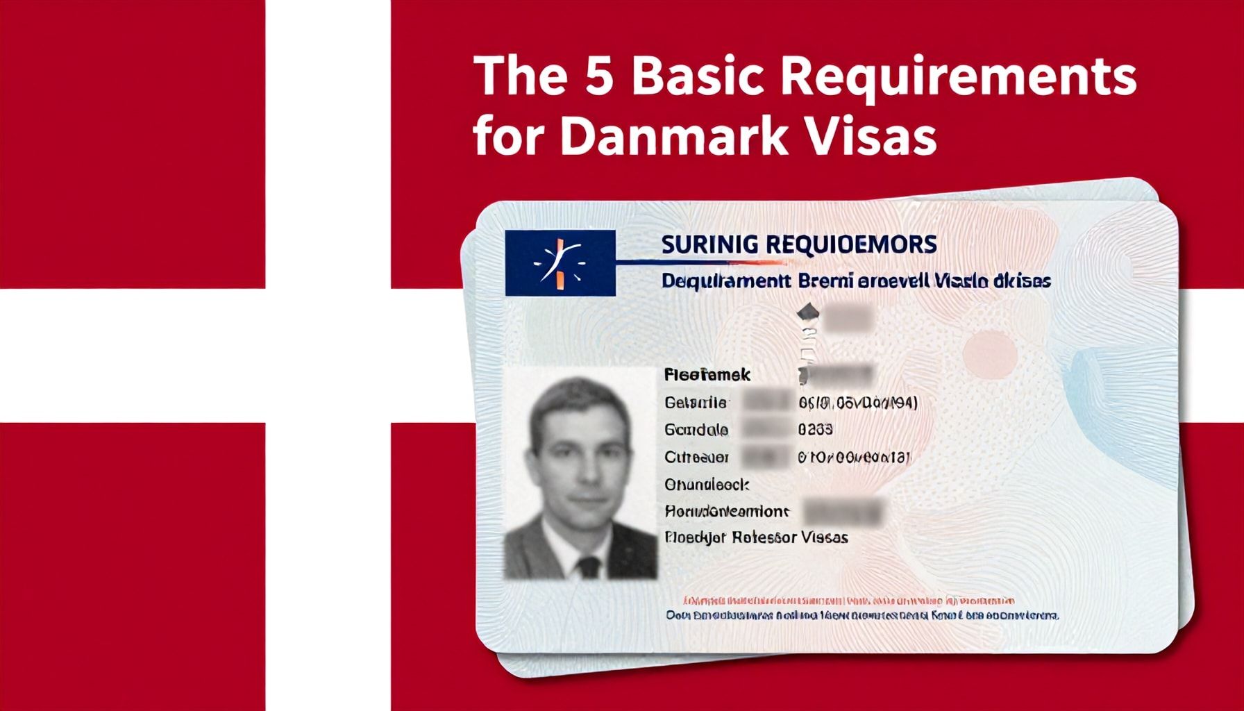 Danimarka Vizeleri İçin 5 Temel Gereklik*
