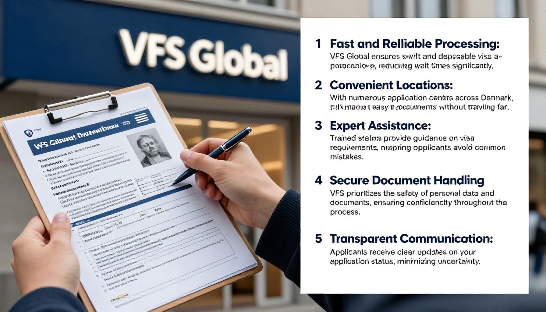 Danimarka Vizeleri için VFS Kullanmanın 5 Avantajı*