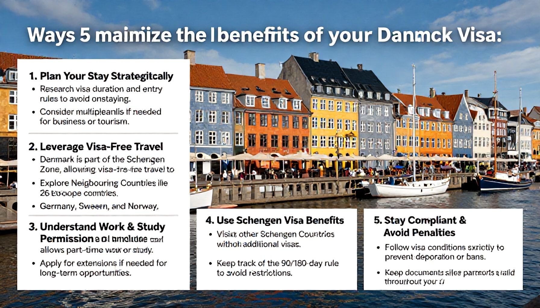 Danimarka Vizesi Avantajlarınızı Maksimum Veren 5 Yöntem*