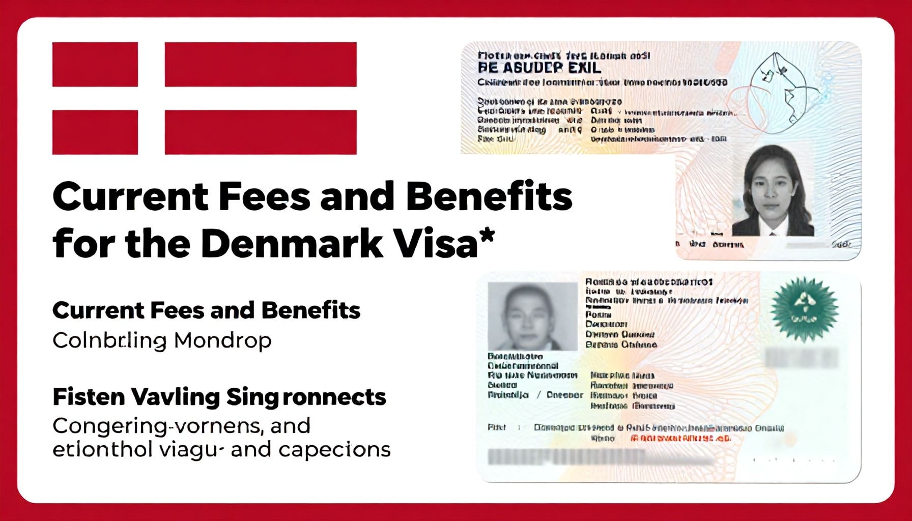 Danimarka Vizesi için En Güncel Ücret ve Avantajlar*