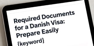 Danimarka Vizesi için Gerekli Evraklar: Kolayca Hazırlanın