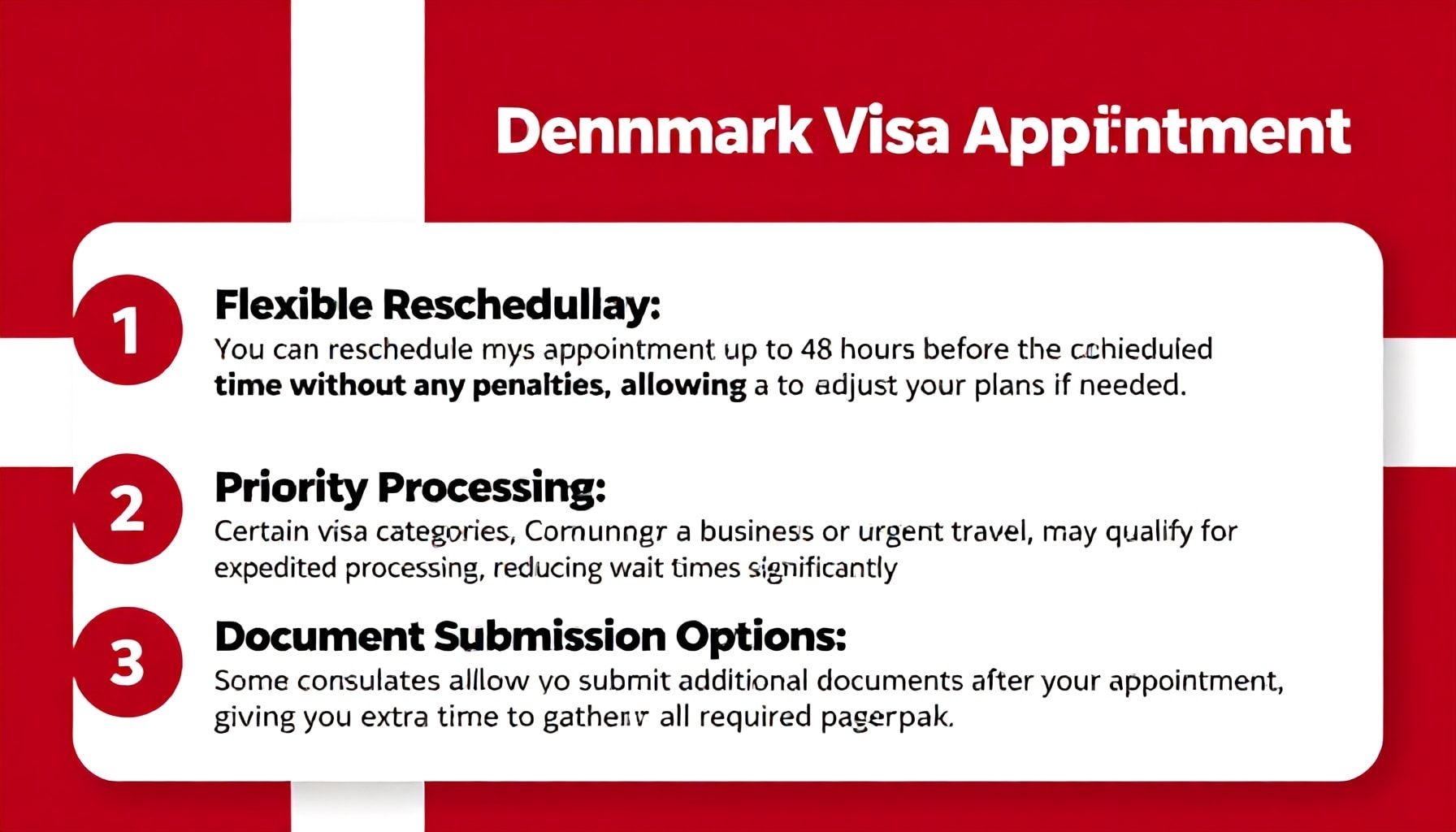 Danimarka Vizesi Randevusu Hakkında Bilmediğiniz 3 Gerçek*