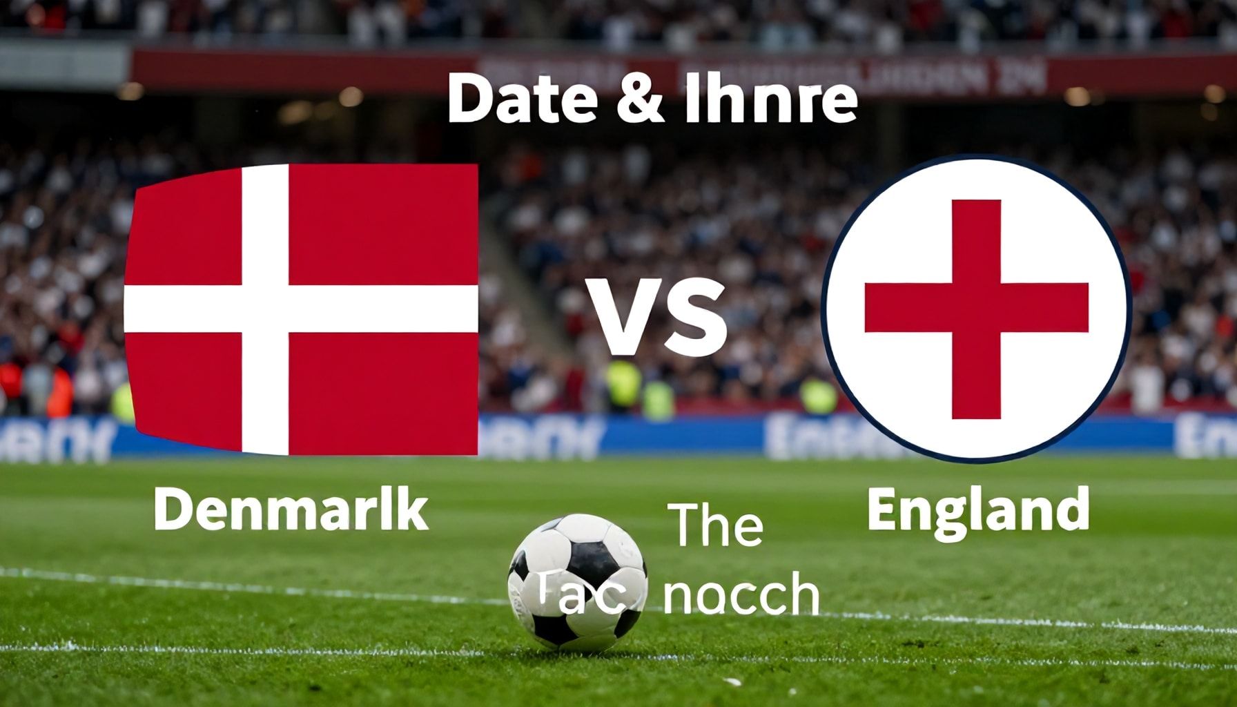 Danimarka vs. İngiltere maçının tarihi ve saati: Nereden Bilirsiniz?"*