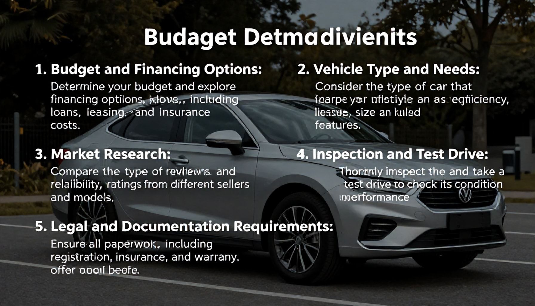 Danimarka'da Araba Satın Alırken Dikkat Etmeniz Gereken 5 Ana Nokta*