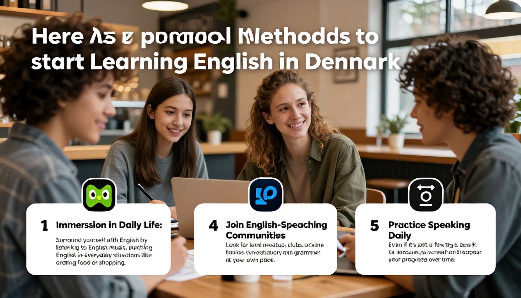 Danimarka'da İngilizce Öğrenmeyi 5 Günde Başlatan Pratik Yöntemler*