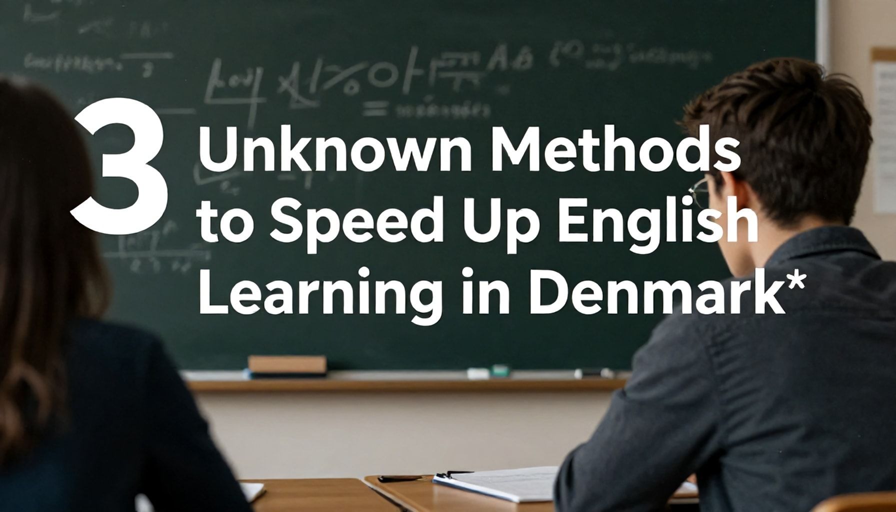 Danimarka'da İngilizce Öğrenmeyi Hızlandıran 3 Bilinmeyen Yöntem*