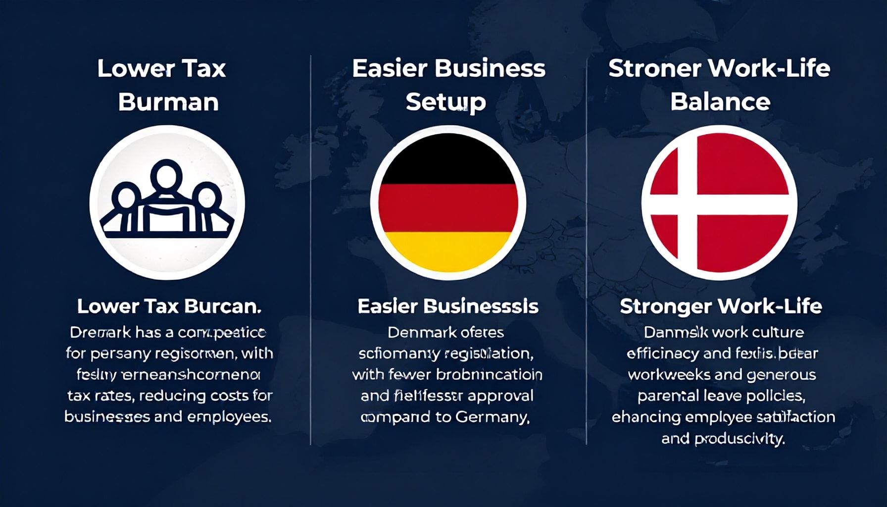 Danimarka'da İş Yapmak İçin 3 Ana Avantaj: Almanya'ya Karşı*
