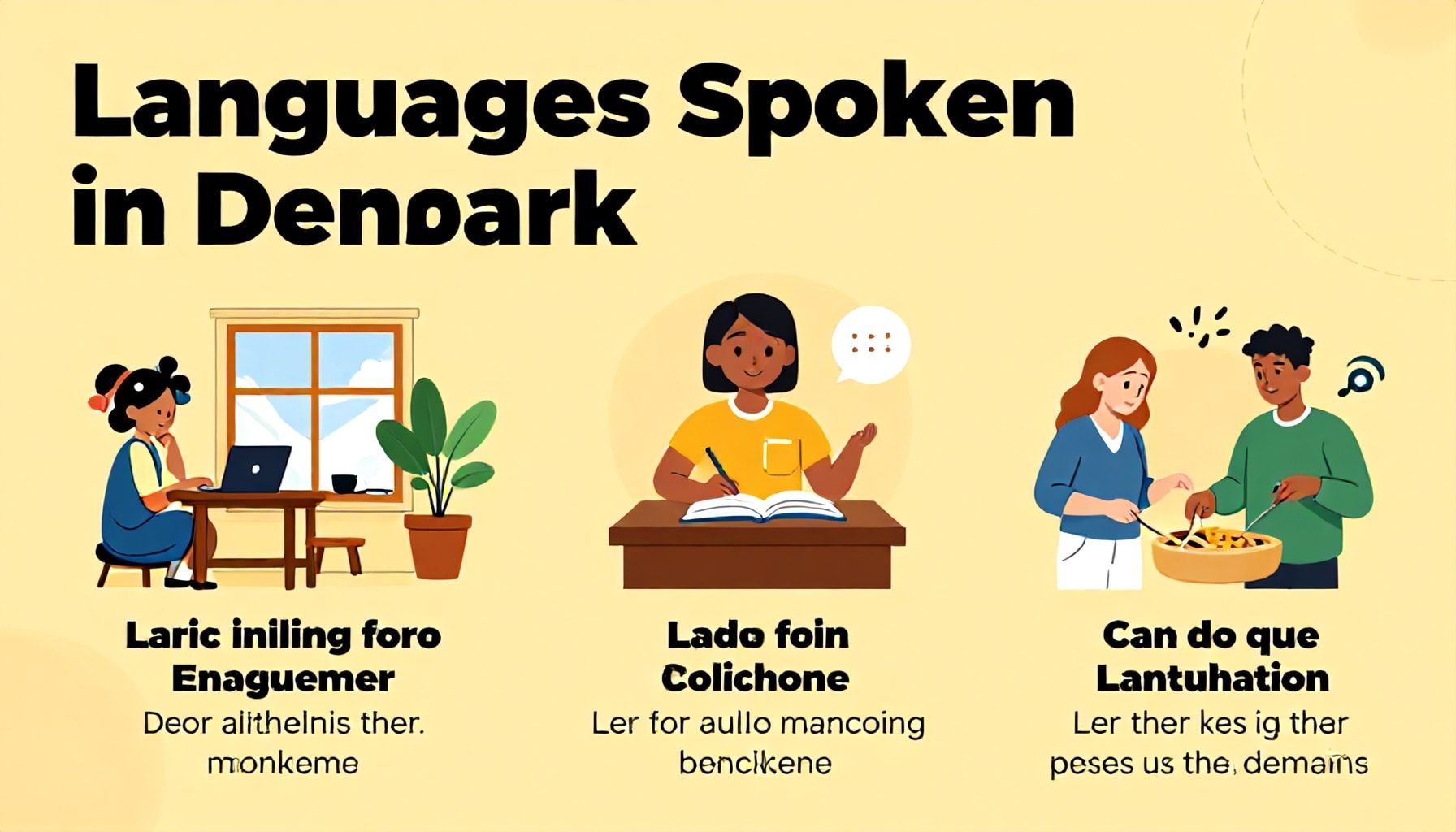 Danimarka'da Konuşulan Diller: Temel Dil Bilgilerini Keşfedin*
