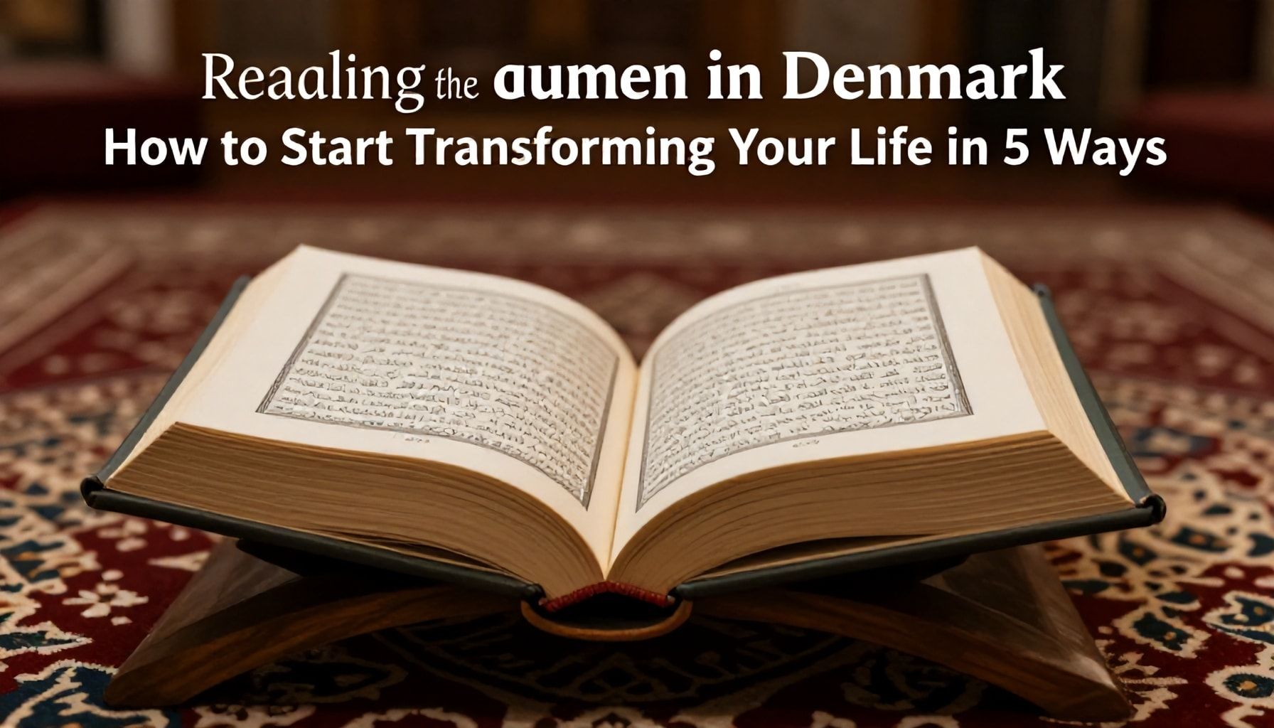 Danimarka'da Kur'an-ı Kerim Okumak: Hayatınızı 5 Şekilde Dönüştürmek İçin Nasıl Başlayın*