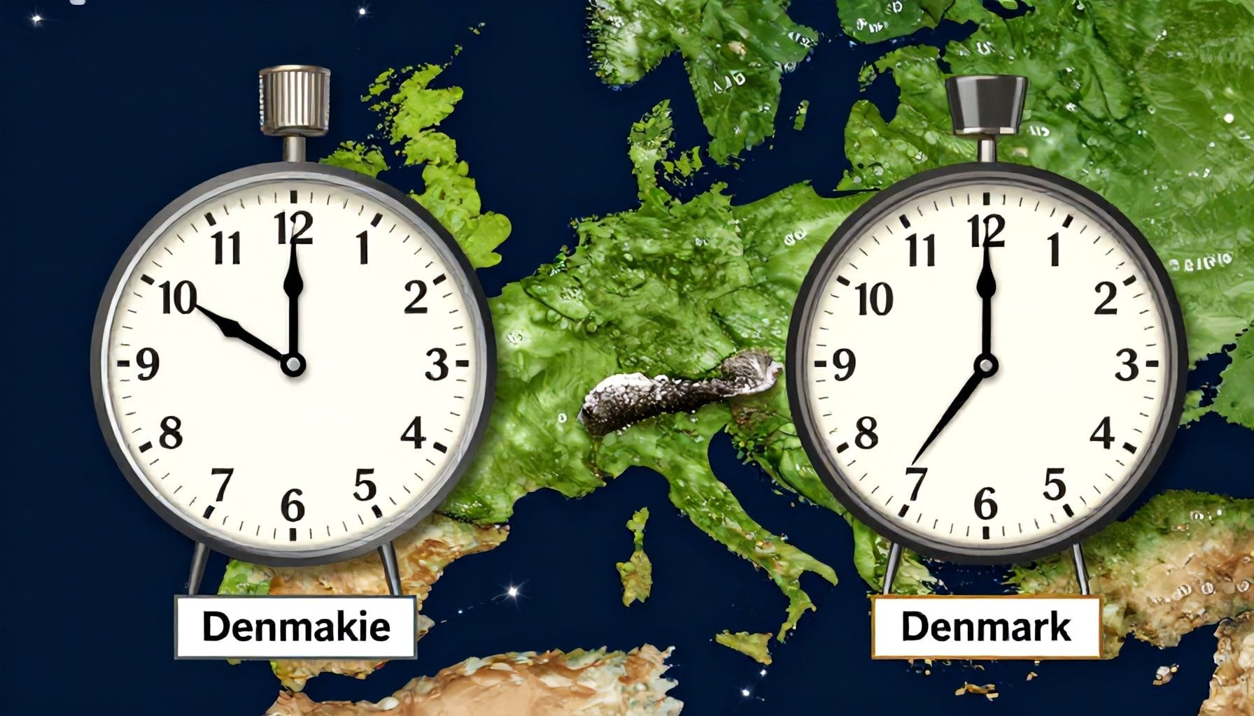 Danimarka'da Saat Farkı Nasıl Hesaplanır? Zaman Dilimi Sorunlarını Çözün*