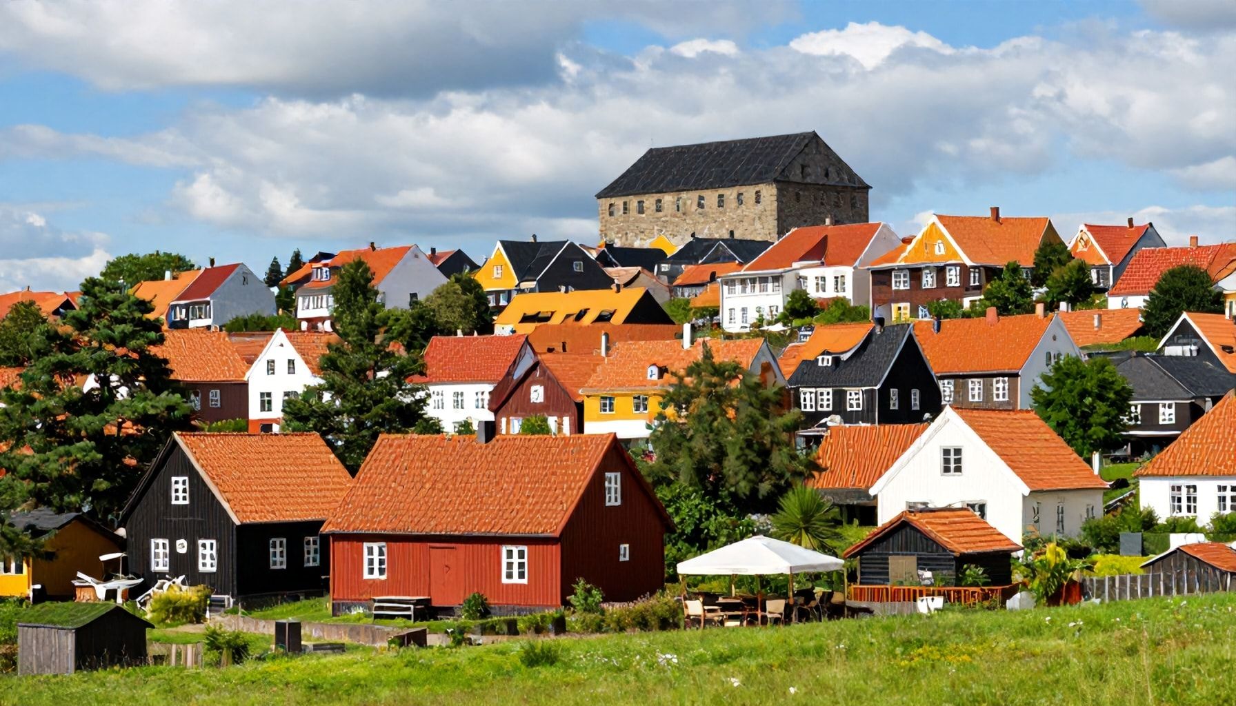 Danimarka'nın En Güzel Köyleri: Huzurlu ve Renkli Köylerde Zamanı Durdurun*
