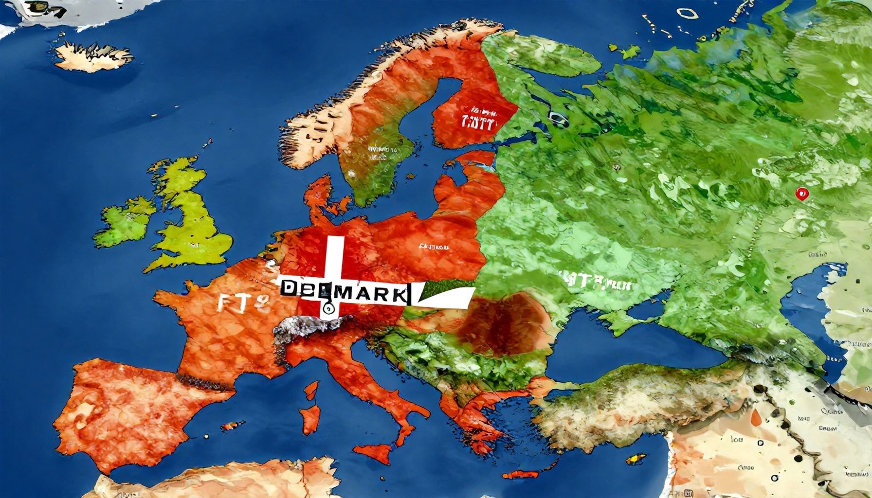 Danimarka'nın Kuzey Avrupa'daki Komşuları: Hangi Ülkelerle Sınır Komşuluğu Var?*