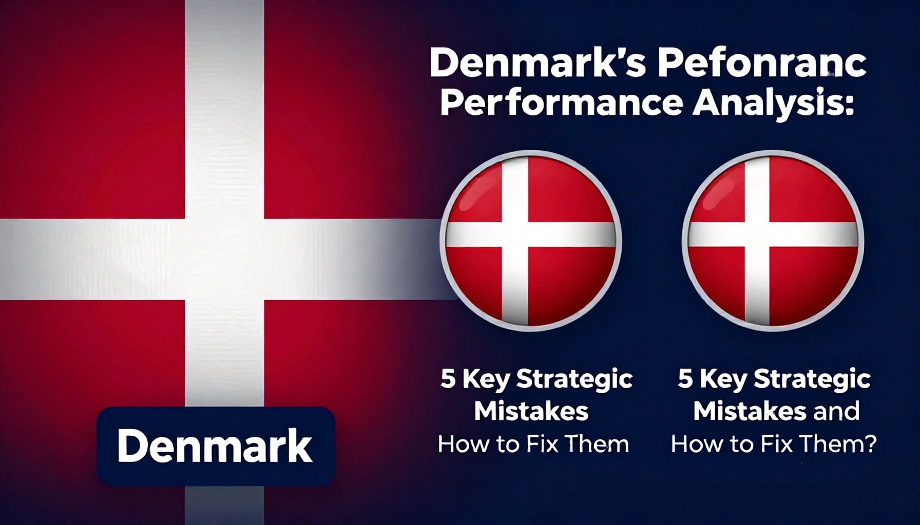Danimarka'nın Performans Analizi: 5 Ana Stratejik Hata ve Nasıl Düzeltilir?*