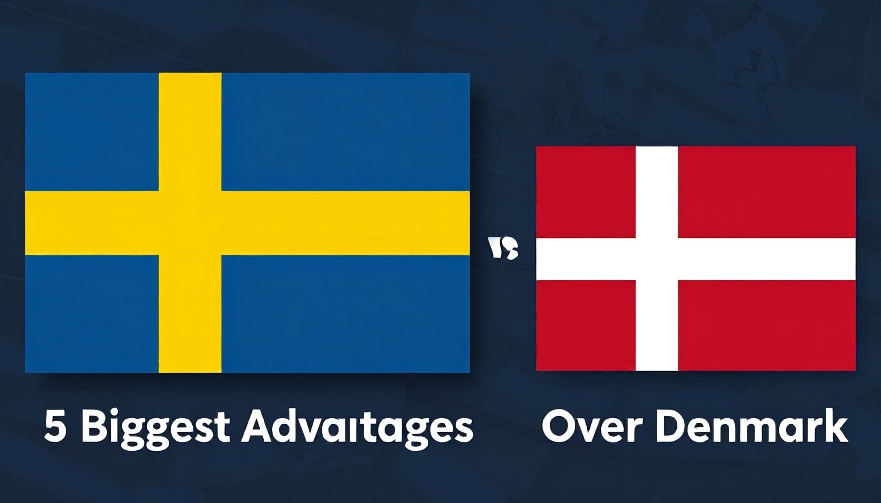 Danimarka'ya Karşı İsveç'in 5 Büyük Avantajı*