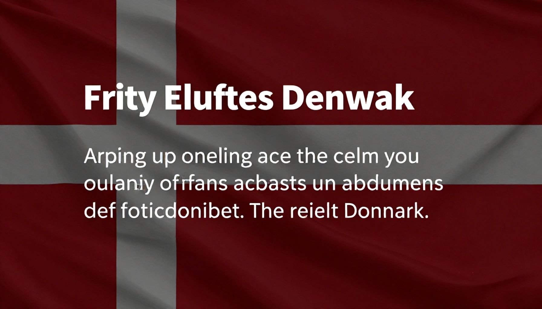 Danimarka'ya Uçuşlar Hakkında Bilmeniz Gereken Gerçekler*