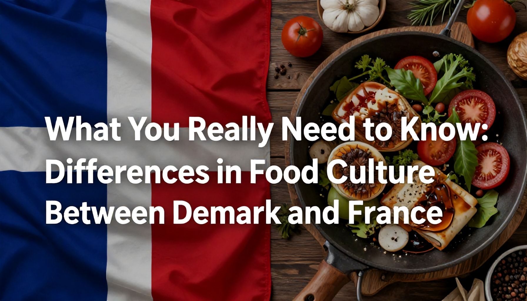 Gerçekten Bilinmesi Gereken: Danimarka ve Fransa’da Yemek Kültürü Farkları*